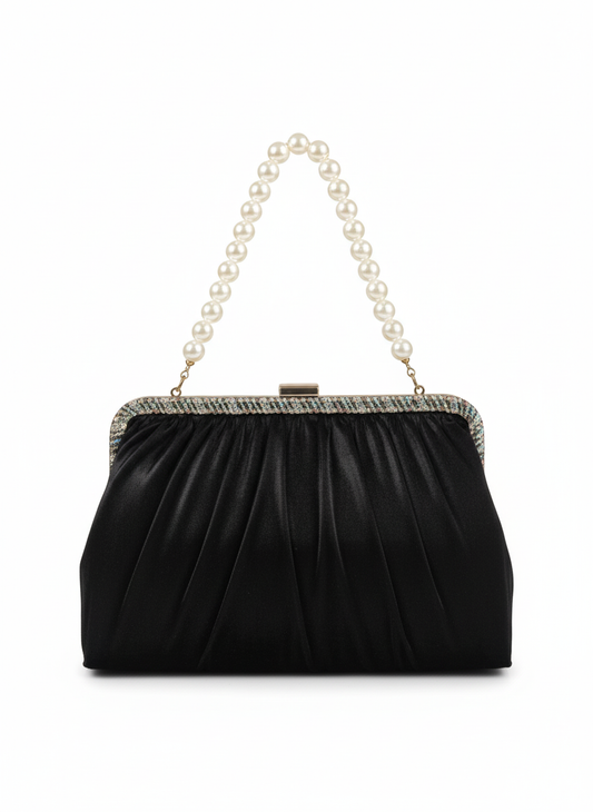 ✨ Pearl Handle Glamour Clutch ✨